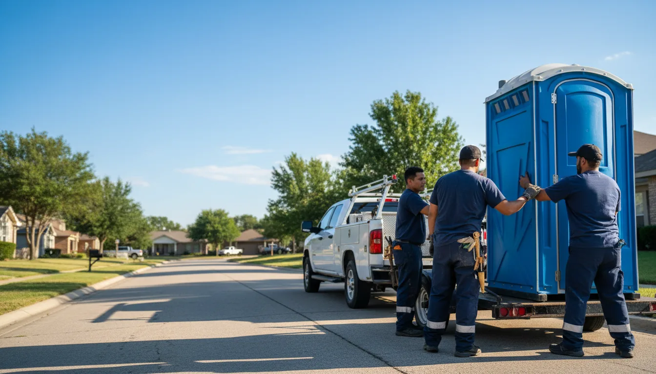 Portable Toilet Rental in Smithville, TX near me